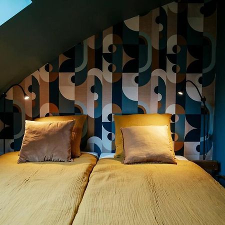 Le Retro Chic - Grand Duplex Pour 6 Dans Le Centre Apartment Liege Luaran gambar