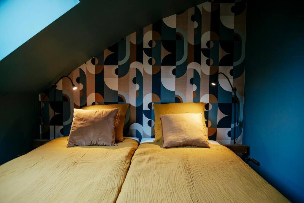 Le Retro Chic - Grand Duplex Pour 6 Dans Le Centre Apartment Liege Luaran gambar