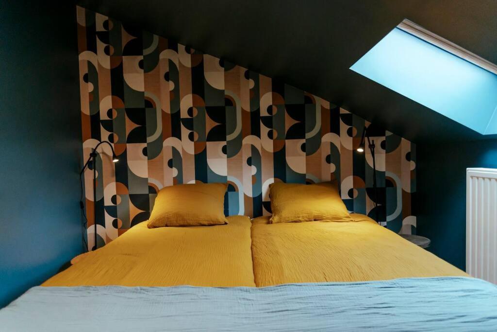 Le Retro Chic - Grand Duplex Pour 6 Dans Le Centre Apartment Liege Luaran gambar